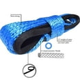 thumbnail image 4 of Raindrops Durable Blue Car Pulling Rope Tow Strap with Hook for Traction and Outdoor Use, 4 of 8