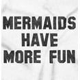thumbnail image 2 of Mermaids Have More Fun Beach Lover Zip Hoodie Sweatshirt Women Brisco Brands L, 2 of 5