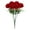 Red, variant on Artificial Hydrangea Flowers, Realistic Fake Flower Arrangements for Home Decor, Silk Wedding Party Decor for Living Room, Dining Table, and Entrance, Lifelike Look