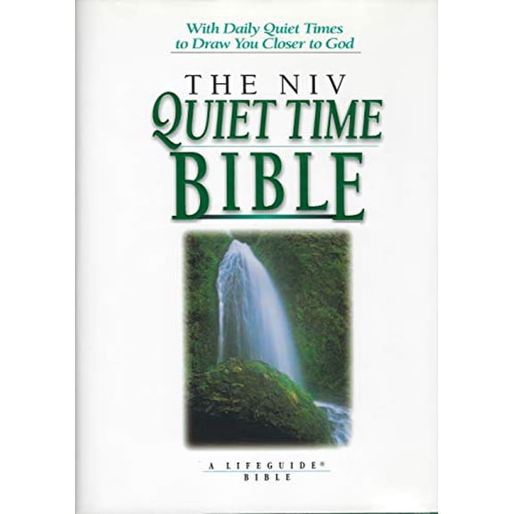 Pre-Owned The NIV Quiet Time Bible: New International Version (Lifeguide Bible), 9780830821044, 083082104X, Hardcover,
