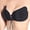Black, variant on Strapless Butterfly Push-Up Bra