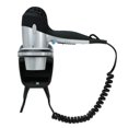 thumbnail image 1 of Sunbeam Dual Watt 3 Speed GreenSense Wall Mount Ionic Hair Dryer with Dimmable LED Night Light and Bracket, Black and Silver, 1 of 2