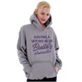 thumbnail image 3 of Having a Weird Mom Builds Character Hoodie Sweatshirt Women Brisco Brands S, 3 of 6