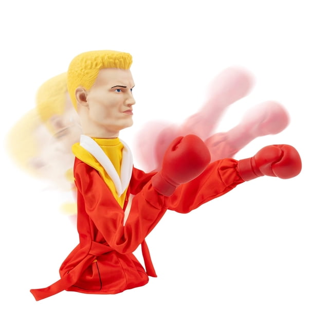 Marioneta de boxeo Rocky Reachers Ivan Drago, 33 cm, película retro de los 80