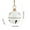 A-White, variant on Iron Christmas Bell Ornaments - Holiday Hanging Jingle Bells, Vintage Metal Tree Decor Indoor Outdoor Pendant for Wreath Mantel Door