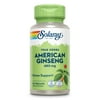 Solaray American Ginseng 480 mg | Adaptogenic Herb | Healthy Stress, Energy & Physical Endurance Support | 50 VegCaps