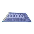 thumbnail image 2 of Ahgly Company Machine Washable Indoor Rectangle Southwestern Blue Country Area Rugs, 5' x 8', 2 of 4