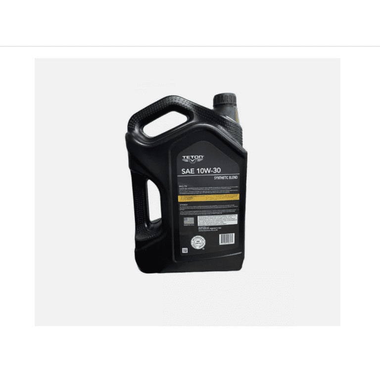 Teton 10W-30 Synthetic Blend High Performance Advanced Motor Oil