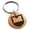 Rose, variant on Stainless Steel Castle Protection Coat of Arms Shield Engraved Small Medallion Circle Charm Keychain Keyring