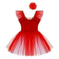 thumbnail image 3 of TiaoBug Kids Girls Ballet Dance Tutu Dress Ballerina Performance Dancewear, 3 of 7