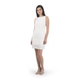 thumbnail image 1 of Vestido 100% Lino Color Blanco Mediana Abito Kent, 1 of 5