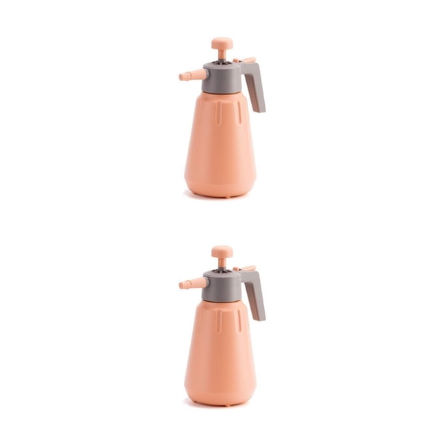 Injueey rociador de agua planta de jardín señor botella de spray regadera de coche boquilla ajustable herramientas de riego de jardinería al 2L/Rosa 2piezas