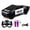 Black-2B, variant on RC Cybertruck Police Pickup Remote Control Truck 1:24 Scale 4WD All Terrain High Speed Electric Rechargeable with LED Lights, Black