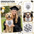 thumbnail image 4 of Graduation Pet Bandana, Funny Graduation Theme Dog Scarf, Reversible Triangle Bib for Graduation Party, Pet Photo Props D, 4 of 7