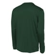 thumbnail image 6 of Mens Long Sleeve PosiCharge Competitor Polyester Tee Shirt Forest Green 3XL, 6 of 8