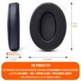 thumbnail image 5 of Wicked Cushions Hybrid Velour Earpads for ATH M50X M40X Headphones &amp; More | Upgraded Thickness, Enhanced Comfort, 5 of 24