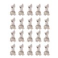 thumbnail image 1 of UDIYO 20Pcs Nail Ornaments Bright Color Shiny Visual Effect Creative Shape Multipurpose Easy to Apply Decorative Alloy Love Heart Flower Rhinestone Nail Decorations Nail Supplies, 1 of 7