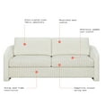 thumbnail image 4 of Beautiful Drew 72.2" Sofa by Drew Barrymore for Adults, Striped Linen, 4 of 11