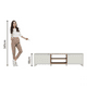 thumbnail image 5 of Mueble Mesa Para Tv Rack Madesa Metz 180cm Hasta 80" MB 10, 5 of 9