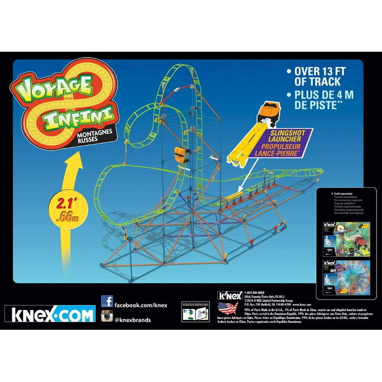 Knex infinite journey store roller coaster