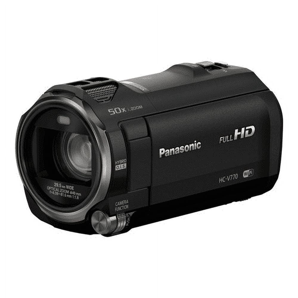パナソニック ビデオカメラ PanasonicHC-V770K Full HD Panasonic V770 Full HD Digital Camcorder with 20x Optical Zoom