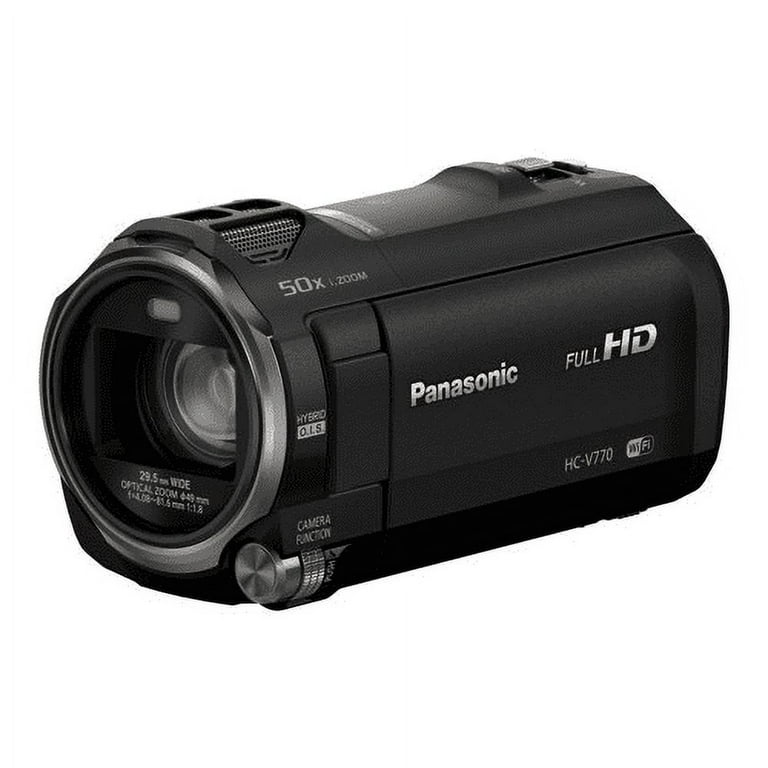 Panasonic V770 Full HD Digital Camcorder with 20x Optical Zoom