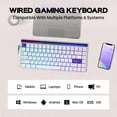 thumbnail image 3 of Teclado Gaming MechLands Aula Hero84 HE Cableado Magnetic RGB, 3 of 6