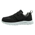 thumbnail image 6 of Dakaela Men's Slip on Sneakers Waterproof Running Hiking Walking Shoes Arch Support Casual Flats Black 8.5, 6 of 7