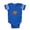 Royal Blue, variant on CafePress - Dancing Orange - Cute Infant Baby Football Bodysuit