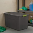 thumbnail image 4 of 6028006 STORAGE TOTE GRAY 35GAL Sterilite 18.625 in. H X 19.75 in. W X 32.5 in. D Stackable Storage Tote (Pack of 4), 4 of 4