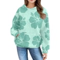 thumbnail image 5 of XQYLOS Gradient Hoodies for Teen Girls Trendy Oversized Cute Sweatshirts Long Sleeve Pullover Tops Prep𝗉y Clothes Fashion Casual, 5 of 7