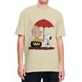 thumbnail image 3 of Camiseta de dibujos animados de Charlie Brown y Snoopy de Peanuts, camisetas divertidas de manga corta, camisetas de algodón puro con cuello redondo, camisetas de gran tamaño, 3 of 5