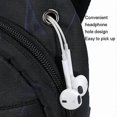 thumbnail image 4 of XQB990 Men Chest Bag Messenger Bag, Color: Line Black Line Black, 4 of 5