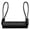Black 1.5m, variant on CEORPER Motorcycle Reminder Cable Disc Lock Anti-Theft Spring Wire Rope Security Cable