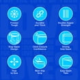 thumbnail image 6 of Ziploc Freezer Gallon Food Storage Bags, School Supplies, Stay Open Design, Grip 'n Seal Technology, Zipper, 80 Count, 6 of 16