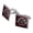 Silver, variant on Orc Slayer Fantasy Games RPG Axe Square Cufflink Set - Silver or Gold