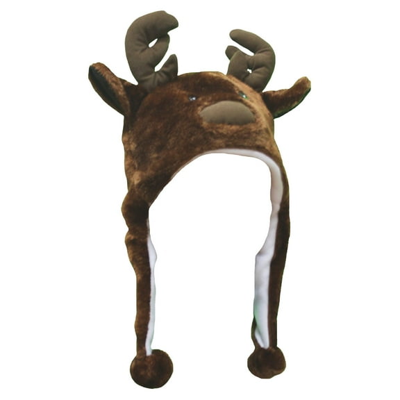 Petitebelle Reindeer Costume Hat (Brown, One Size)