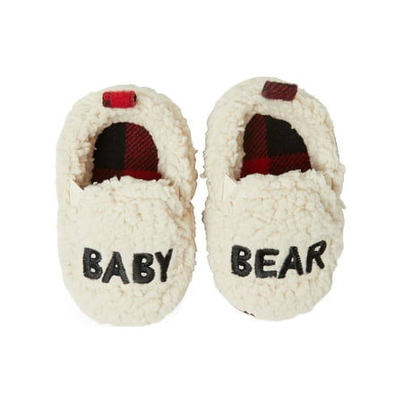 Dearfoams Baby Bear Closedback Slippers
