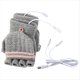 thumbnail image 1 of Guantes con CalefaccióN USB para Hombres y Mujeres, Guantes Sin Dedos con CalefaccióN Reversibles de Invierno para Escribir y Usar en Exteriores (Gris), 1 of 5