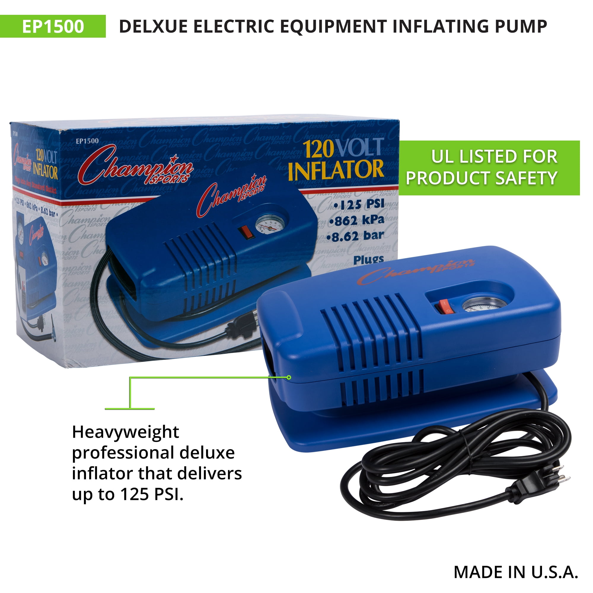 Champion sports deluxe equipment inflating pumps deals