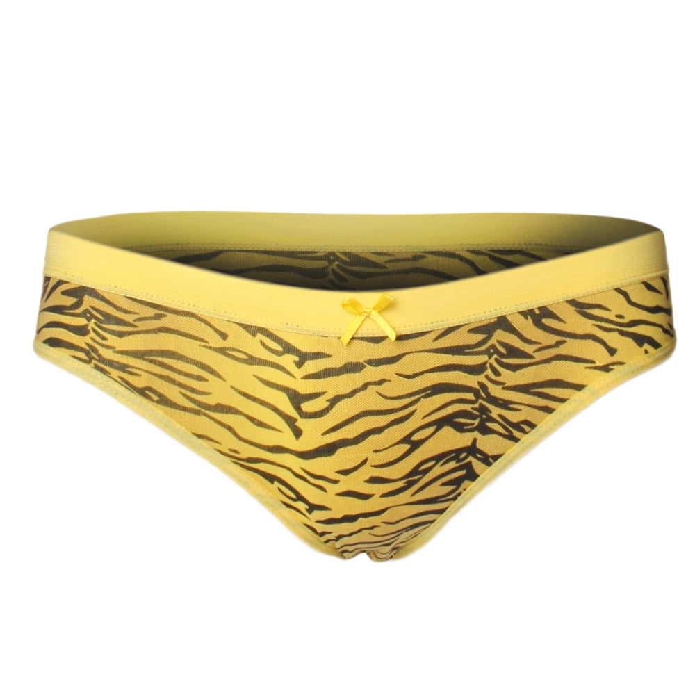 Emmalise Women's Cotton Blend Low Rise Bikini Brief Underwear Panty