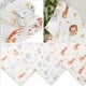 thumbnail image 2 of Mantas Swaddle Baby de San Francisco, paquete de 3 unidades, 120 x 120 cm, suaves, 2 of 6