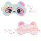 thumbnail image 3 of Antifaz de peluche para dormir para niños, niñas y adultos, bonito antifaz de animal para dormir, viajar, siesta, suave antifaz de piel sintética, para cumpleaños y Navidad., 3 of 7