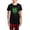 With Red Plaid Pant, variant on CafePress - Shamrock Women's Dark Pajamas - Women's Short Sleeve Print T-Shirt and Pants Dark Cotton Pajama Set