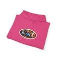 thumbnail image 3 of Wet Willy Fireman World Industries 2000s Skateboard Vintage Classic Hoodie Print - M / Heliconia, 3 of 5