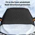 thumbnail image 3 of Car cover,Cover Rain Cover Windshield Car Cover Snow Frost Sun Windshield Cover Sun Cover With Windshield Snow Cover Frost Sun Cover Rain Snow Windscreen Cover Rain Snow Frost Huiop, 3 of 7