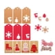 thumbnail image 5 of Inteprter 200/240 Uds. Etiqueta colgante de regalo de regalo de Navidad Kraft con hilo de algodón Kits de decoración para fiestas 10 modelos 200 piezas, 5 of 6