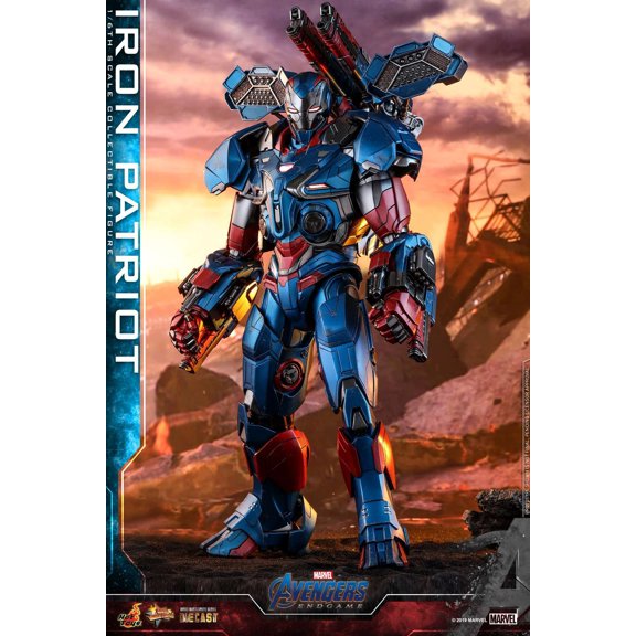 Marvel Avengers Endgame Iron Patriot Collectible Figure