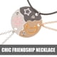 thumbnail image 2 of 3 collares de la amistad a juego: collar de sol, collar de estrella, collar de luna., 2 of 8