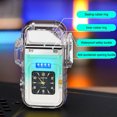 thumbnail image 3 of Clearance! Outdoor Cob Lamp Electronics Cigarettes Lighter Optional Rotation Telescopic Pulses Dual Arcs Aromatherapy Igniter Deal of Day Clearance Warehouse #57, 3 of 5